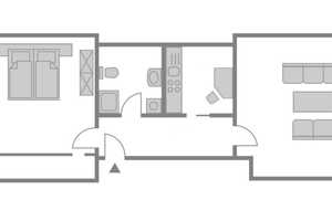 2 Zimmer-DG-Wohnung in Magdeburg-Cracau zu vermieten – Gerwischerstraße 20, 39114 Magdeburg – Vorschaubild 2