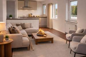FREI! 2-Zimmer Dachterrassentraum in Trudering inkl. 30 QM großem Hobbyraum + extra Keller – Stieglitzweg 8, 81827 Waldtrudering, München – Vorschaubild 7