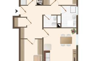 ERSTBEZUG nach Sanierung - Attraktive 3-Zimmerwohnung mit Westloggia - kurzfristig beziehbar – 81737 Altperlach, München – Vorschaubild 15