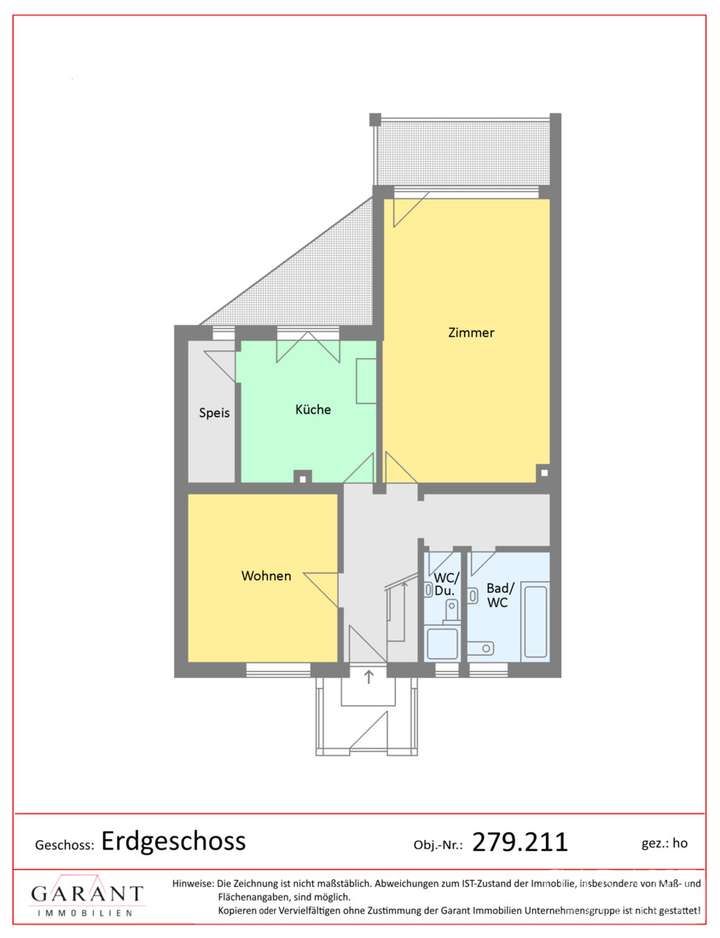 Grundriss Erdgeschoss