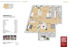 ***Sehr große 4 Zi.-Eigentumswohnung im 1.OG, WE 2a-3 mit Balkon***