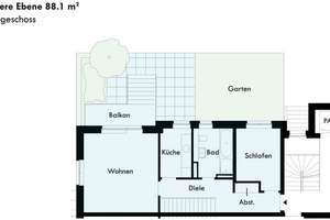 Luxus Maisonette ETW 117 m² - Erstbezug - Villa im  Mid-Century-Designs in Dahlem – Die vollständige Adresse der Immobilie erhältst du vom Anbieter., 14195 Dahlem, Berlin – Vorschaubild 14