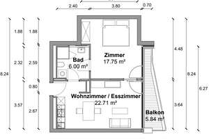 Stylisches City-Apartment mit Balkon & Einbauküche im wunderschönen „CHARLIE LIVING“ – Zimmerstraße 94, 10117 Mitte (Ortsteil), Berlin – Vorschaubild 27