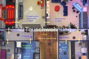Tauschwohnung: Zentrale 4-Zi. Whg gg. 4-5 Zi. Whg mit Aufzug + Balkon