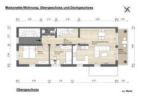 Provisionsfrei: bezugsfertige Dachgeschoss-Maisonettewohnung in Trudering – Die vollständige Adresse der Immobilie erhältst du vom Anbieter., 81825 Waldtrudering, München – Vorschaubild 30