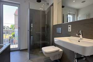 ***NEUBAU * Energiekonzept * A+ * 3 Zimmer * Terrasse * Fußbodenheizung*** – Parkweg 2a-b, 4178 Böhlitz-Ehrenberg, Leipzig – Vorschaubild 10