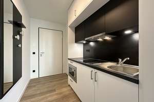 Voll möblierte Studentenwohnung mit Balkon zur Miete im COZY Hamburg - Wentzel Dr. – Billhorner Kanalstraße 49, 20539 Rothenburgsort, Hamburg – Vorschaubild 2