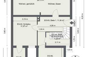 Einfamilienhaus mit Wintergarten, Garage, Garten, in ruhiger Lage von Goldbeck – Stendal (Kreis) – Vorschaubild 22