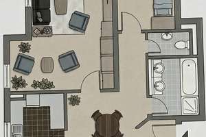 Gepflegte 4-Zimmer-Wohnung mit Balkon in Welzheim