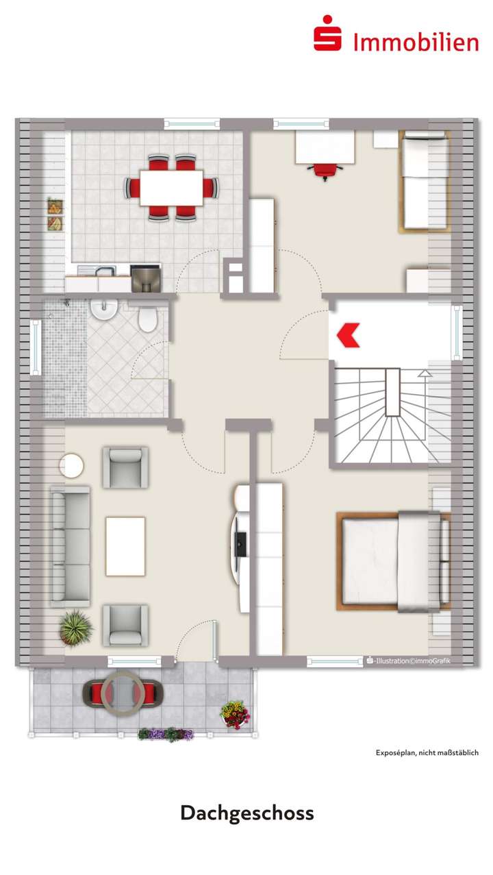 Grundriss Dachgeschoss