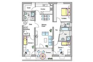 4,5 Zimmerwohnung mit Balkon in ruhiger Lage im Ulmer Brauerviertel – Die vollständige Adresse der Immobilie erhältst du vom Anbieter., 89077 Weststadt, Ulm – Vorschaubild 13