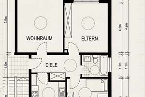 Frisch saniert in Essen-Kray: Moderne 3-Zi.-Wohnung mit Loggia & Blick ins Grüne! – Eißlingerhang 2, 45307 Leithe, Essen – Vorschaubild 11