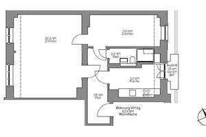 2 Zimmer-Wohnung mit gehobener Innenausstattung in Trachenberge – Die vollständige Adresse der Immobilie erhältst du vom Anbieter., 1129 Pieschen-Nord/Trachenberge, Dresden – Vorschaubild 6