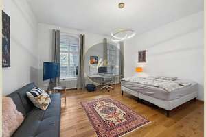 Top-Lage (Teutoburger Platz): Attraktive und modernisierte 1-Zimmer-Altbauwohnung – Die vollständige Adresse der Immobilie erhältst du vom Anbieter., 10119 Prenzlauer Berg, Berlin – Vorschaubild 1