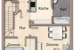 Geräumiges Ein- bis Zweifamilienhaus mit Sauna und Garage – 68623 Lampertheim – Vorschaubild 12