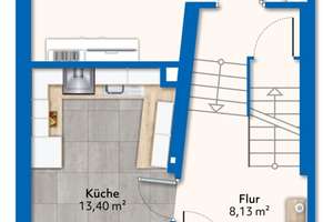 Reihenendhaus mit angrenzender Garage in Bremen Huchting – Die vollständige Adresse der Immobilie erhältst du vom Anbieter., 28259 Mittelshuchting, Bremen – Vorschaubild 13