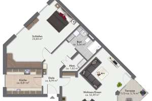 Leerstehende Wohnung mit Balkon und Tiefgaragenstellplatz – Die vollständige Adresse der Immobilie erhältst du vom Anbieter., 84503 Altötting – Vorschaubild 22
