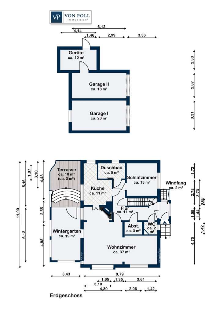 Grundriss Erdgeschoss