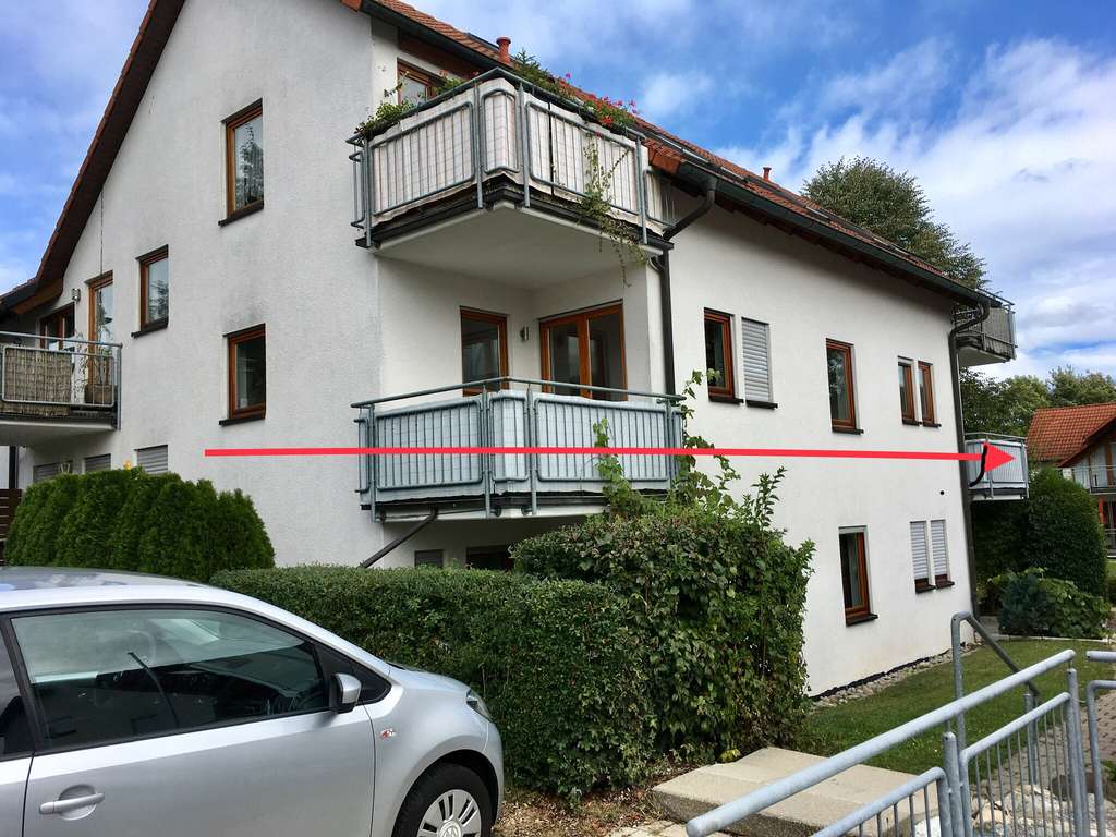 Immobilie in Herdwangen-Schönach - Bodenseenähe 90m2, Whg. Sonnige,gepflegte 3 Zi. KDB, GWc, Balk. EBK, Tiefgarage, in 88634. v.Privat  - Bild 0