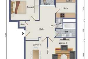 Investieren statt warten – renditestarke Wohnung für Studierende oder Paare – Karlsruhe – Vorschaubild 13