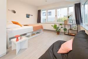 Komplett möbliertes, modernes Studentenapartment im Herzen Darmstadts (22 m²)