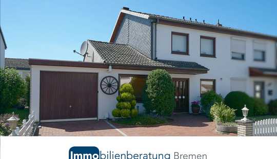 Bild von Charmante Doppelhaushälfte mit Garten und Garage