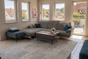 Exklusives Wohnen in Pforzheim-Maihälden: Lichtdurchflutete 3,5-Zimmer-Wohnung mit Garten, Terrasse – Die vollständige Adresse der Immobilie erhältst du vom Anbieter., 75179 Nordstadt, Pforzheim – Vorschaubild 3