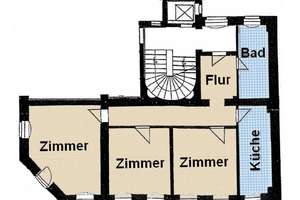 "Dresdner Neustadt" !! Super WG-geeignet mit Einbauküche !!! – Eschenstraße 1, 1097 Äußere Neustadt, Dresden – Vorschaubild 2