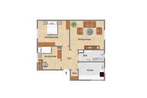 Modernisierte 3 Zimmerwohnung in Freisenbruch