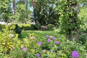 VILLA SCHWANENHOF - EINZIGARTIGES, NEOBAROCKES ANWESEN - PARKÄHNLICHER  GARTEN MIT SALZWASSER-POOL – Inselstr 37, 14129 Nikolassee, Berlin – Vorschaubild 28