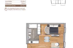 *** NEUBAU PURA  * A+ * FREI AB 01.07.26 * EBK * 2 Zimmer * geringe Nebenkosten *** – Emil-Fuchs-Str. 5, 4105 Zentrum-Nordwest, Leipzig – Vorschaubild 13