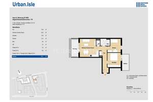 + Neubauwohnung mit West-Dachterrasse in Rothenburgsort + Urban.Isle + – Billhorner Kanalstraße 62, 20539 Rothenburgsort, Hamburg – Vorschaubild 6