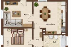 2,5-Zimmer-Wohnung in Vöhringen – Schützenstraße 5, 89269 Vöhringen – Vorschaubild 6
