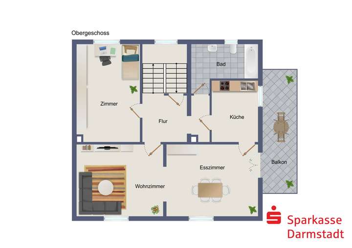 Grundriss Obergeschoss