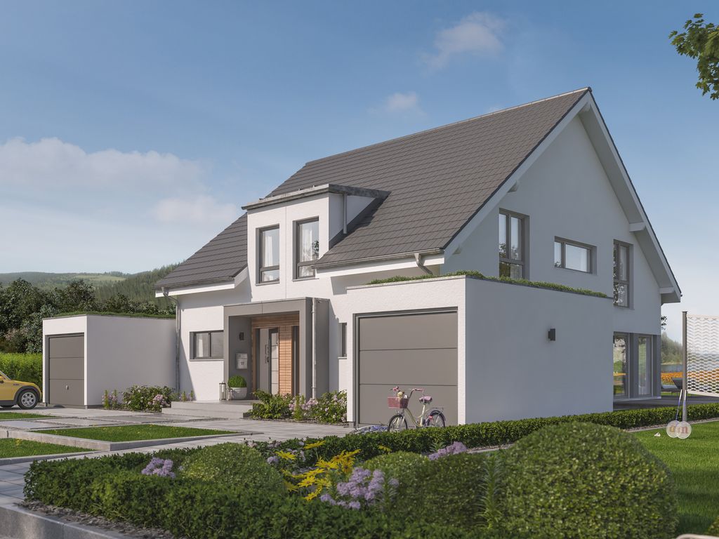 Doppelhaus Mit Garagenull
