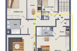 Modernes 1-Zimmer-Apartment mit Einbauküche in zentraler Top-Lage – Die vollständige Adresse der Immobilie erhältst du vom Anbieter., 42651 Solingen-Mitte, Solingen – Vorschaubild 7