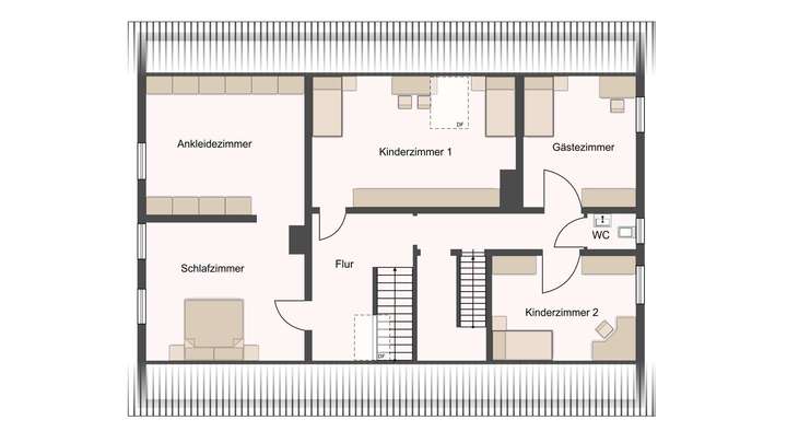 Grundriss Dachgeschoss