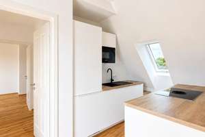 Dachgeschoss-Maisonette ** Neubau am Park ** Süd-Terrasse ** Einbauküche ** Lift – Beuchaer Straße 17, 4318 Anger-Crottendorf, Leipzig – Vorschaubild 4