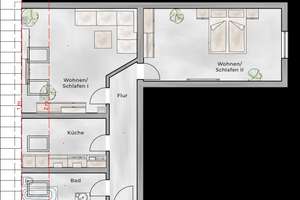 Bahnhofsnah! Einbauküche, modernes Bad, Keller: 2019 sanierte Dachgeschoss-Wohnung in Schöneweide – Die vollständige Adresse der Immobilie erhältst du vom Anbieter., 12439 Niederschöneweide, Berlin – Vorschaubild 14