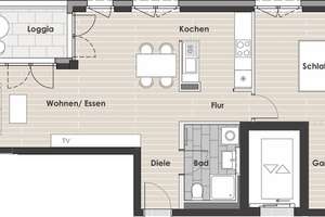 Traumhafte 2,5 -Zimmer-Wohnung mit Ankleidebereich – Von-Hünefeld-Straße 24, 89231 Neu-Ulm – Vorschaubild 8
