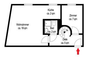 Neustadt / Lichtdurchflutete Maisonette-Wohnung in Top-Lage nähe Hochschule – Die vollständige Adresse der Immobilie erhältst du vom Anbieter., 28199 Alte Neustadt, Bremen – Vorschaubild 12