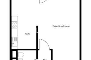 Einziehen & Wohlfühlen – Voll ausgestattete 1-Zimmer-Wohnung – Die vollständige Adresse der Immobilie erhältst du vom Anbieter., 50672 Neustadt/Nord, Köln – Vorschaubild 7