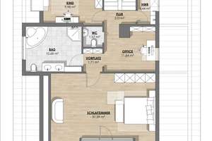 4ZKB Maisonette - Wohlfühlen auf zwei Ebenen mit großzügiger Dachterrasse – Die vollständige Adresse der Immobilie erhältst du vom Anbieter., 68782 Brühl – Vorschaubild 15