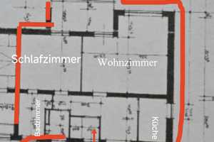 Sonnig, renoviert, 2,5 Z-Wohnung mit Loggia  ! Provisionsfrei
mit Einbauküche, Lift,Fahrradkeller – Unstrutstraße 2, 38120 Braunschweig – Vorschaubild 11