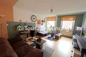 Tauschwohnung: Frankenberg - 3 Zimmer mit großer Gemeinschaftsterrasse