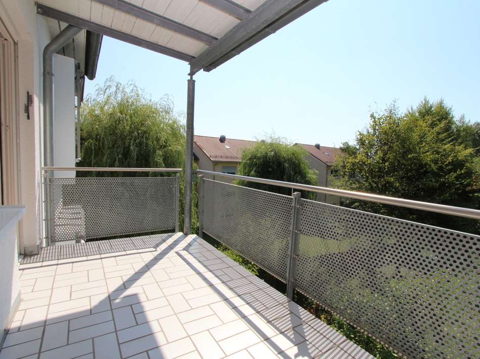 Überdachter Balkon