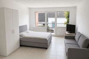 1 Zimmer-Studio mit Balkon – Die vollständige Adresse der Immobilie erhältst du vom Anbieter., 26135 Drielaker Moor, Oldenburg (Oldenburg) – Vorschaubild 3