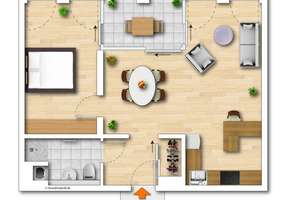 Einziehen & wohlfühlen! Neuwertige 2-Zimmerwohnung in ruhiger Wohnlage mit Aufzug und TG-Stellplatz – Die vollständige Adresse der Immobilie erhältst du vom Anbieter., 55122 Hartenberg-Münchfeld, Mainz – Vorschaubild 11
