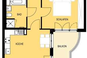 Speicherstadt - Große 2,5  Zimmer-Wohnung mit sonnigem Balkon – An der Kornmühle 1, 14473 Südliche Innenstadt, Potsdam – Vorschaubild 14