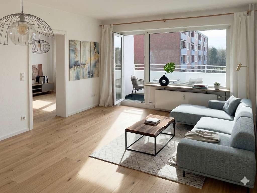 Immobilie in Plön - Helle Drei-Zimmer-Wohnung in ruhiger Wohnlage von Plön - Bild 1